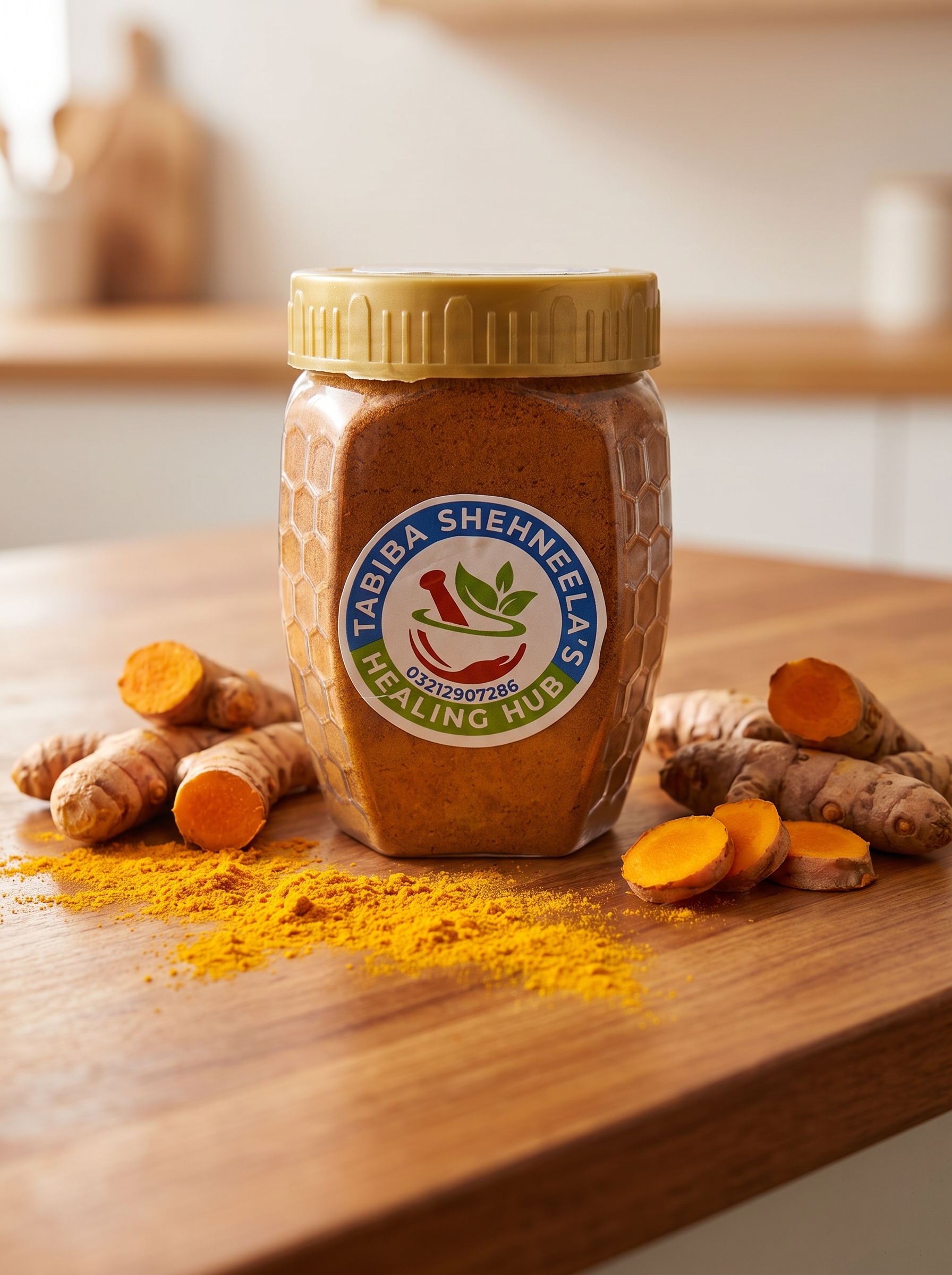Lakadong blend with desi haldi – 200 gm